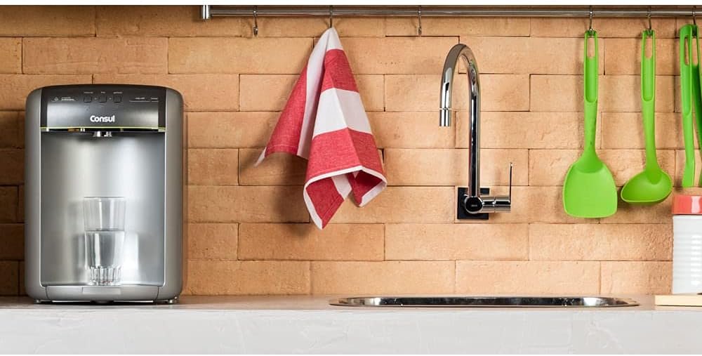 bebedouro na cozinha