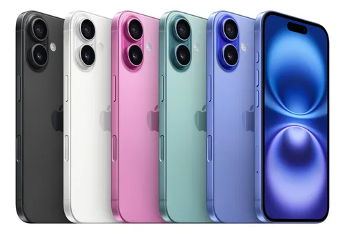 iPhone 16 preto 128 GB com Controle da Câmera e câmera 48 MP